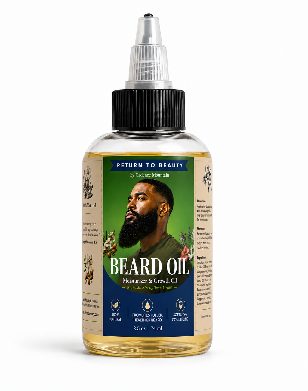 BEARD OIL - Moisturizer & Growth Oil